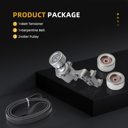 Image of Serpentine Belt Tensioner Idler Pulley Kit #38410 49424