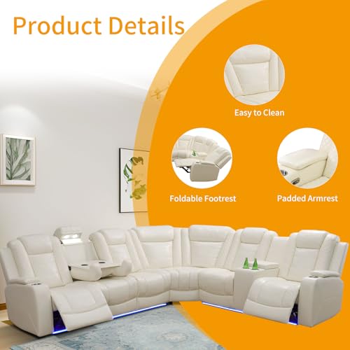 Luxury leather sofa set