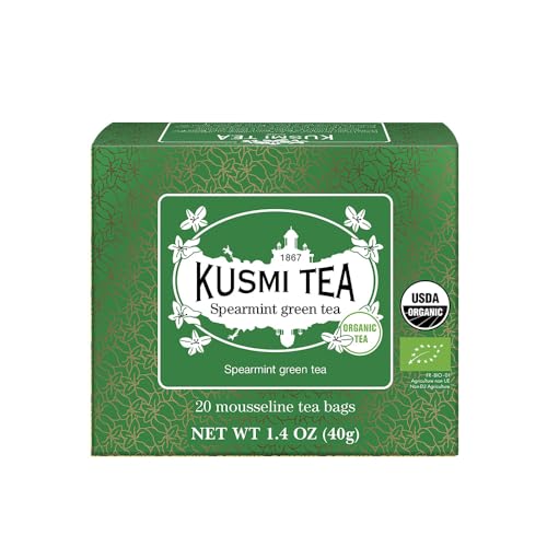 - Spearmint Green - Organic Blend Of Gunpowder Green Tea Wit