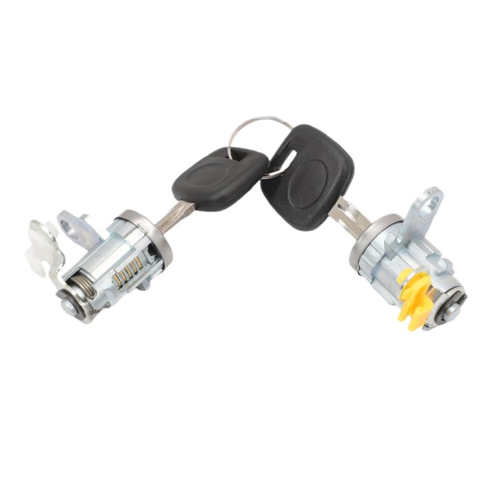 Zatbshwhy Onecolor Car Door Lock Cylinder With 2 Keys Compatible With Toyota Tacoma 1995-2004 69051-35070 69052-35070