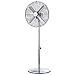 Produktbild Cecotec EnergySilence 580 RetroStyle Standventilator. Vier 16" (40cm) Flügel, Oszillierend, 3 Geschwindigkeitsstufen, Höhenverstellbar (95-125cm), Kupfermotor, Chrome-Finish, 60 W