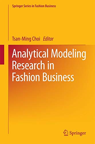 Buy Analytical Modeling Research in Fashion Business — BookShops.in