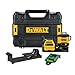 DEWALT 20V MAX Laser Level, Tool Only, 3 x 360, Green (DCLE34030GB)