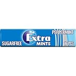 Wrigleys Extra Peppermint Sugarfree Mints (Pack of 24)