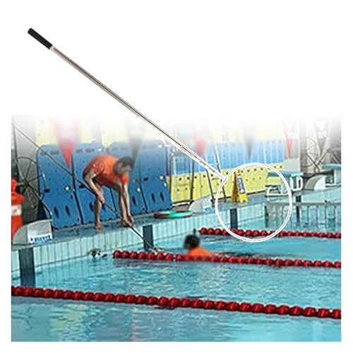Poste de rescate para piscina de 6,5 metros y equipo salvavidas portátil para lagos 2
