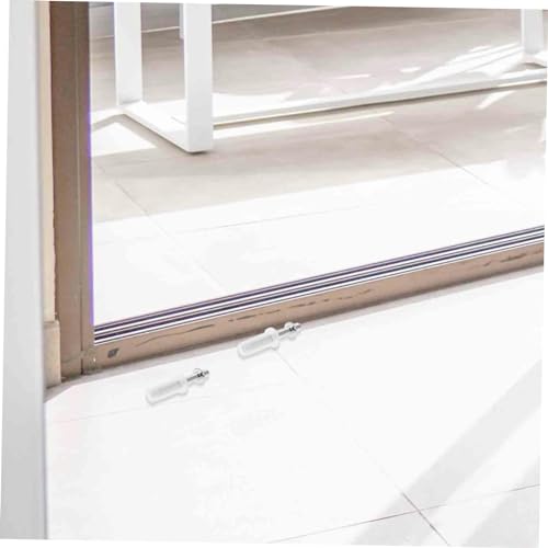 Herraje para puerta bifold 4 piezas, pivotes superiores para puerta corrediza miniatura 5