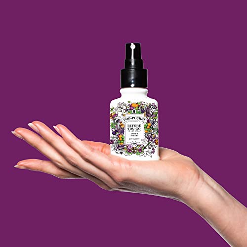Image of Poo-Pourri Before-You-Go Toilet Spray, Amber Neroli, 2 oz,BB9491 (Pack of 2)