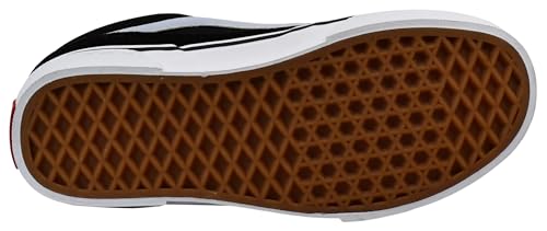 Vans Women's Caldrone Sneaker, Suede/Mesh Black/Light Blue, 9 M US4