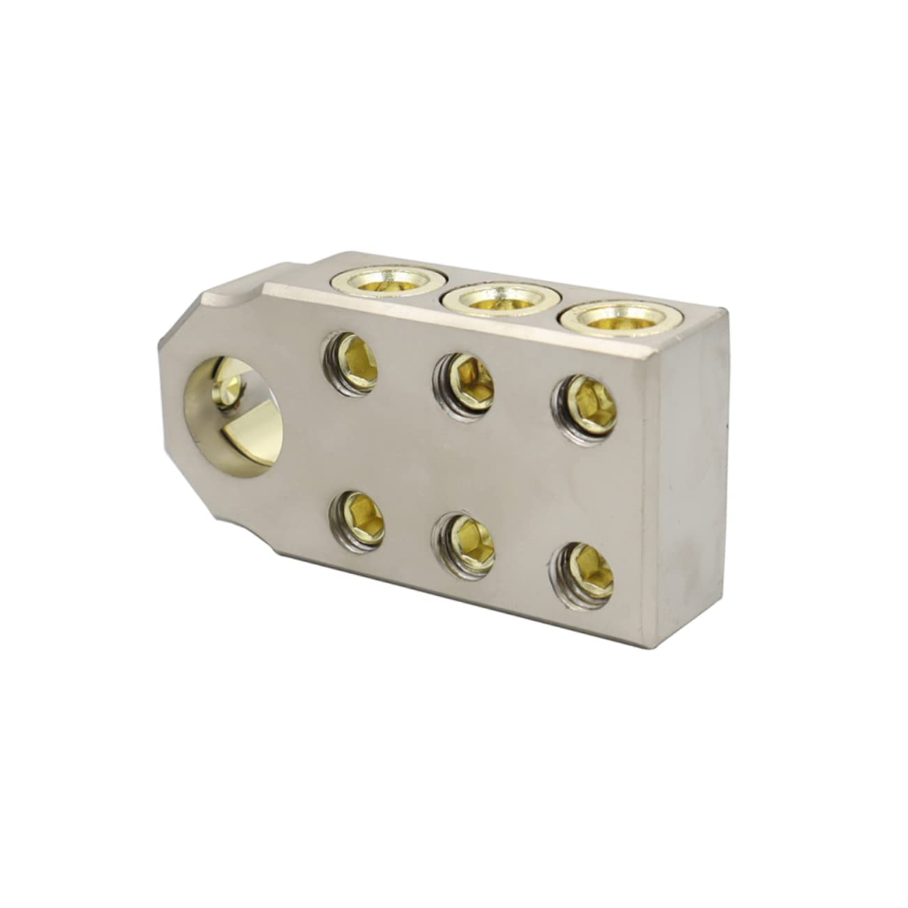 Connecteur de Borne de Batterie Automobile 1 Paire 6 Awg en Alliage de Zinc