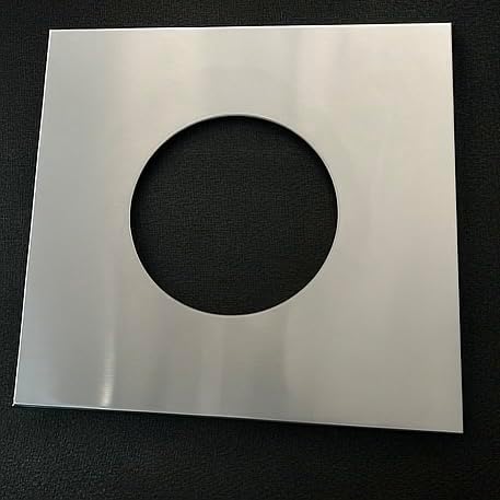 Survival Mode Grows Hydroponic Bucket Lids, Stainless Steel, 12.75 x 12.75 Inches, Set of 6, AirCube-Compatible