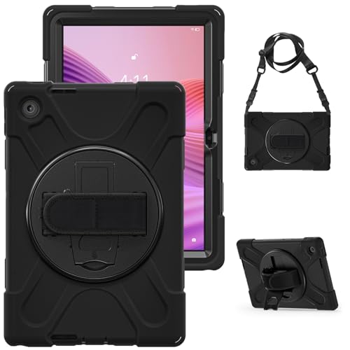 Funda Lenovo Tab S10 10.1 TB-311FU para uso infantil y viajes con asa de transporte