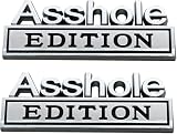 2PCS Edition Emblems Car Decal Edition Badge 3D Emblem for Cars Trucks Letters Stickers