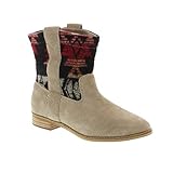TOMS Women Laurel Burnished Suede Boot
