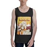 Anime Kamisama Kiss Tank Top Mens Casual Vest Summer Crew Neck Sleeveless Clothes Black