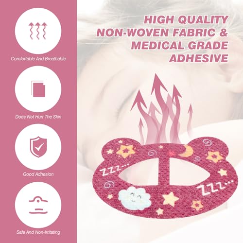 90 Pezzi Nastro per la Bocca per Ddormire per