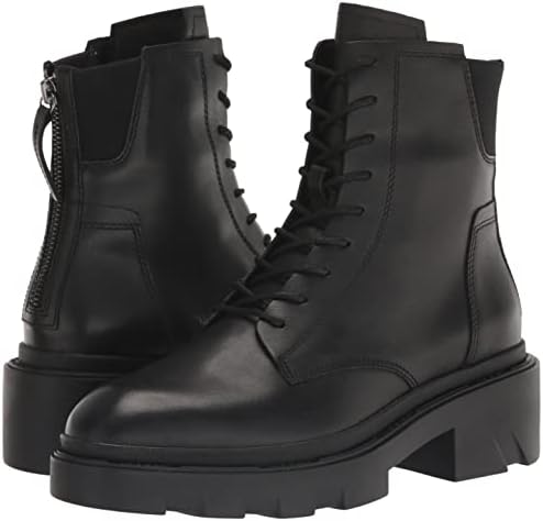 Ash Women's Moody Combat Boot, Black, 10 | Image 6