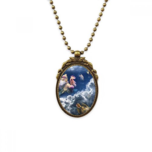 Poisson science photo laiton antique collier idéal pour un cadeau de luxe