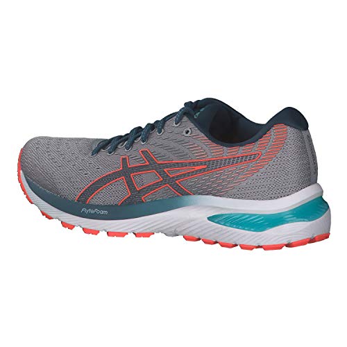 Tênis Asics Gel-Cumulus 22 Cinza/Laranja Masculino (41)