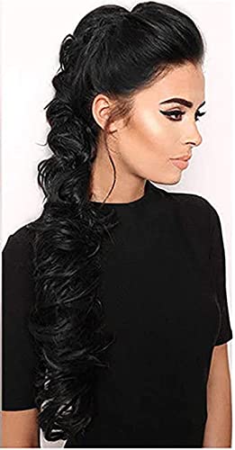 Kabello Hair Frill Extensions Messy Bun Juda Extension For Women Black Pack Of 1