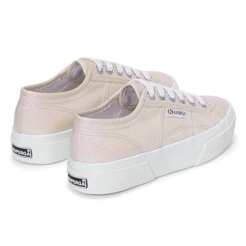 Image of 2740 PLATFORM LAME PINK BEGONIA IRIDESCENT