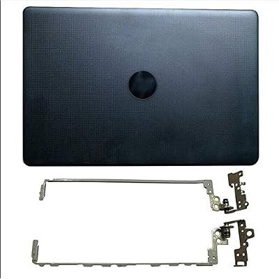 Carcasa Trasera Con Tapa Trasera LCD Plateada Y Bisagras De Pantalla