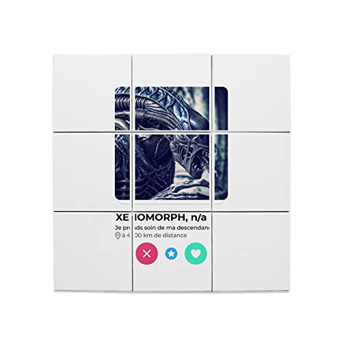 Carreaux Céramique Xénomorph Alien | Le cadeau insolite parfait pour les fans de SF et cinéma