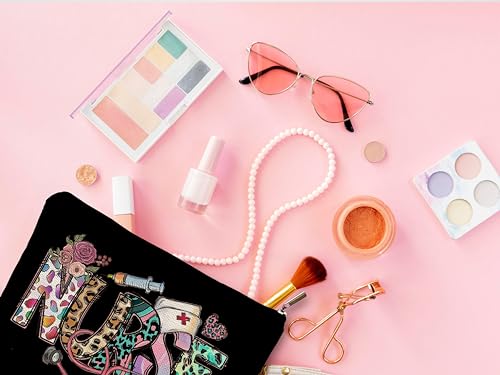 Nurse Makeup Bags,Nurse Gifts for Women,Nurse Cosmetic Bags With Zipper,Nurse Gifts for Nursing Student,Student Nurse Gifts3