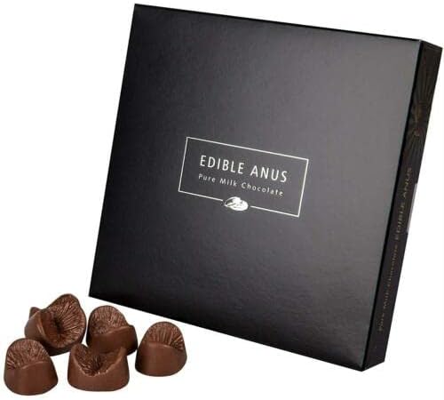 Edible chocolate anus bum hole gift novelty adult 5 Pack