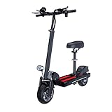 【Motor sin escobillas muy fuerte - 350w】Usando el motor sin escobillas recientemente desarrollado en modelo de 2019. En contraste, menor pérdida, menos calor, más potencia. Proporcionar más aceleración y poderosa de subida, con referencia a las condiciones de las carreteras de las vías urbanas y de los parques, tiene una mayor capacidad de adaptación y es fácil de conducir a una pendiente de 15°