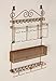 Longstem Hanging Jewelry Organizer #7100 in Bronze Over the Door/Wall Holds Over 300 Pieces All in One Jewelry Storage for Earrings Necklace Bracelet and Watches