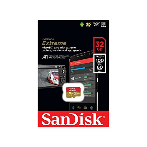 32GB SanDisk Extreme MicroSD Memory Card Bundle with SanDisk Adapter and MicroSD Reader for GoPro Cameras, Drones, and Smartphones - image 2