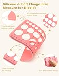 Breast Pump Storage for Hands-Free Breast Pumps with Nipple Ruler, Wearable Breast Pump Case Compatible with Momcozy/Willow/eufy/Security/Medela/Bluefair Wearable Breast Pumps