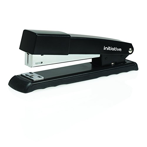 Image of Black Metal Full Strip Stapler with 5,000 Staples 24/6-26/6 Office Heavy Duty