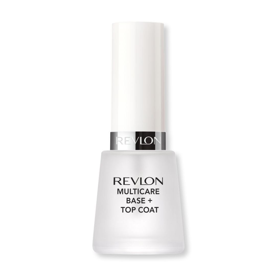 REVLON Glossy Finish Multi-Care Base + Top Coat, 0.26 Fluid Ounces