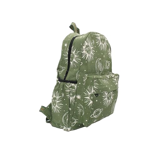 Celestial Print BackPack-Sage