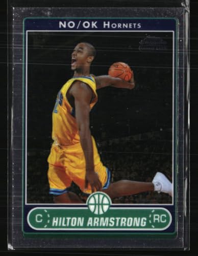 Hilton Armstrong 2007 Topps Chrome #207 New Orleans Hornets Basketball Trading Card