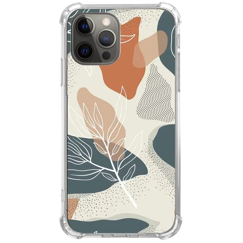 Eurdosmk Floral Abstract Modern Art Case Compatible With Iphone 11 Pro Max, Boho Minimalist Botanical Case For Iphone 11 Pro Max For Teens Men And Women, Trendy Cool Tpu Bumper Phone Case Cover #TOP4