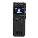 Digital Digital Audio Recorder, WAV、MP3 250mah Lithium Battery 20 Hours Power Supply Time Digital Voice Recorder with ABS