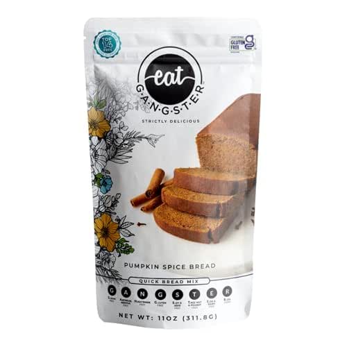 eat G.A.N.G.S.T.E.R. Pumpkin Bread Mix, Allergy-Friendly Baking Mix, Grain-Free, No