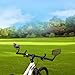 predolo 2X Rearview Mirror for Bike Bike Mirror Universal Replacement Bike Handlebar