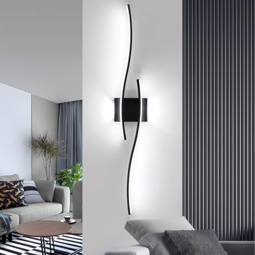 Apliques de Pared Interior Negros Marca DELIPOP