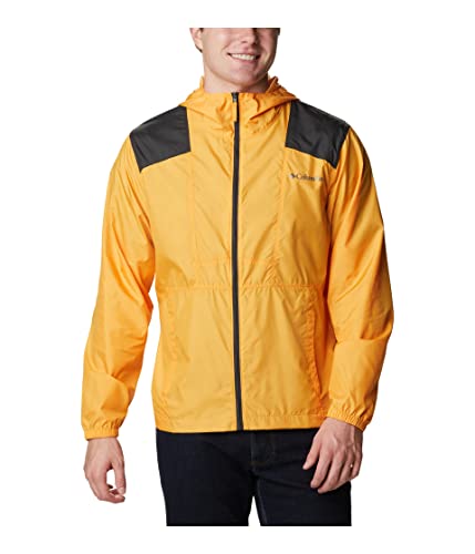 Image of Columbia Hood Polyester Regular Fit Mens Active Wear Jacket (S22-KM3972-011-P)