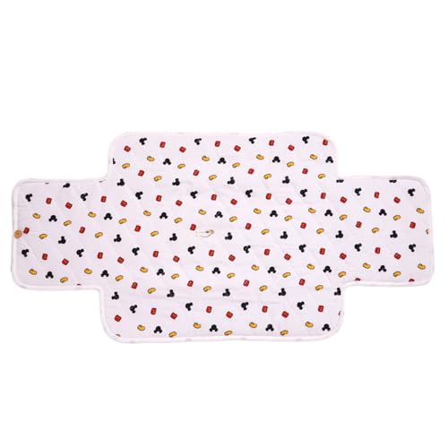 Image of Tidy Sleep Portable Diaper Changing Mat /Pad for Newborns & Infants Baby 0-24 Months Light Weight, Portable, Water Proof (Mickey)