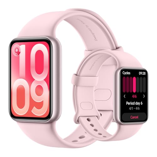 XIAOMI Smart Band 10 Pro, Rastreador Fitness Estilo Reloj Unisex, Pantalla AMOLED 1.74", algoritmo sueño Mejorado, 21 días de batería, Android e iOS, 150+ Modos, GNSS, 5ATM, Rosa