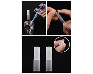 DS. DISTINCTIVE STYLE Pill Popper for Cats with Soft Tips Pet Pill Feeder Saving You from Being Bitten Medicine Feeding Dispenser Tool for Puppies (Blue)