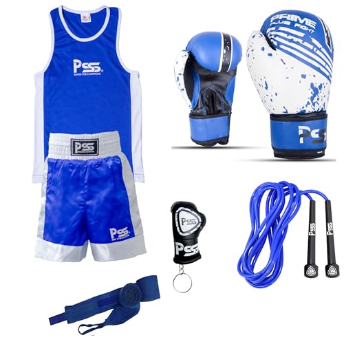 Prime Kinder Boxen Uniform Set Blau 4-oz