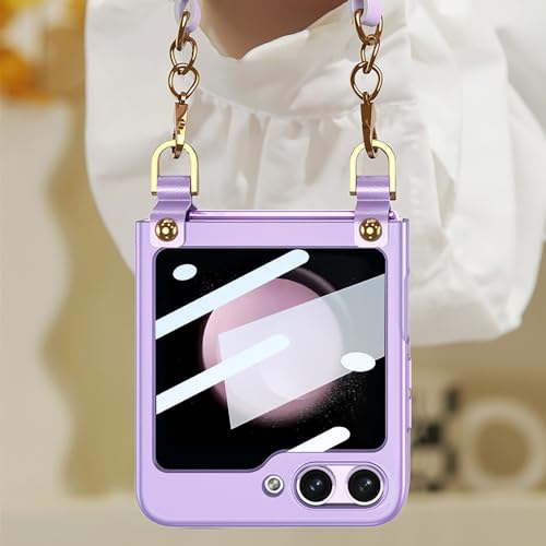 Coque Samsung Z Flip 3 avec bracelet sangle pour un usage nomade quotidien