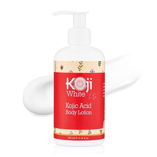 Koji White Kojic Acid Skin Brightening Body Lotion - Natural Moisturizer & Glowing - Dark Spots, Uneven Skin Tone - Vegan & Cruelty-Free, Dermatologist Tested 8.45 Ounce Bottle