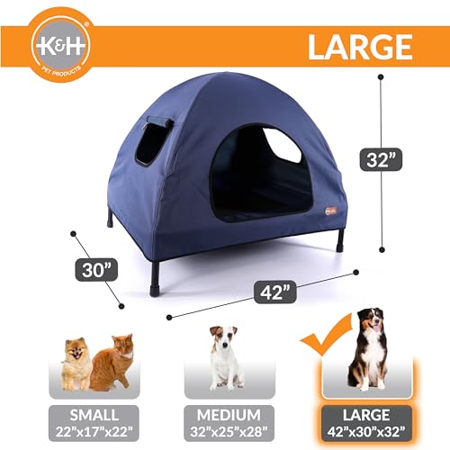 K&H Pet Products 100213619 Original Pet Cot Tent, Portable Dog House thumb #1