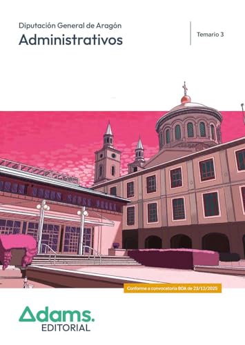 Portada de Administrativos de la Diputación General de Aragón. Temario 3